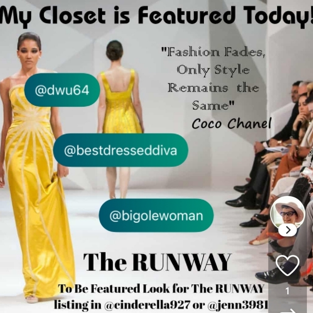 We're walking the RUNWAY today. Thanks for hosting @jenn3981 & @cinderella927!! - Picture 13 of 16